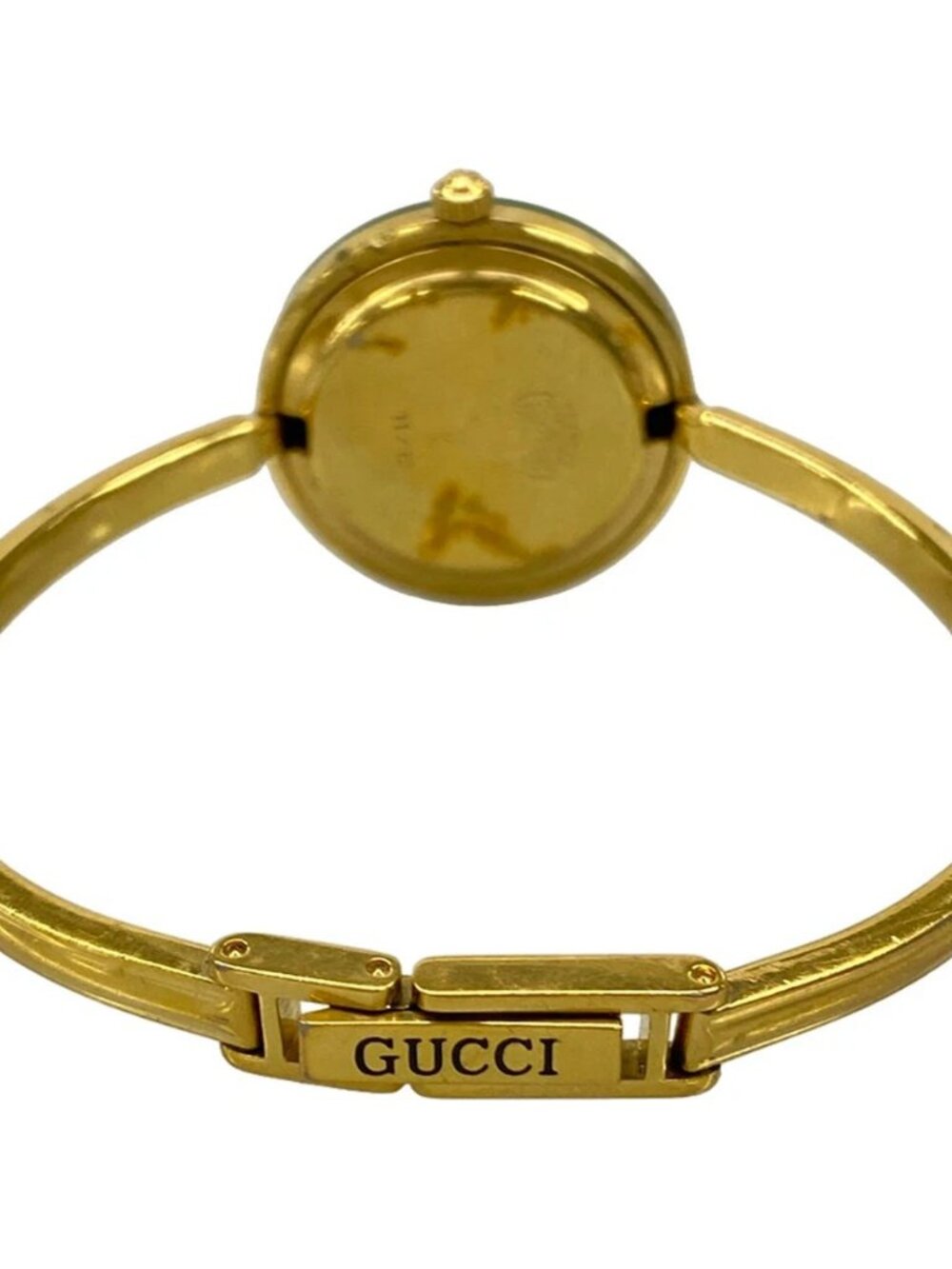 GUCCI Bezel Watch 11/12 - Gold Women's Wrist Watch - Picture 3 of 14
